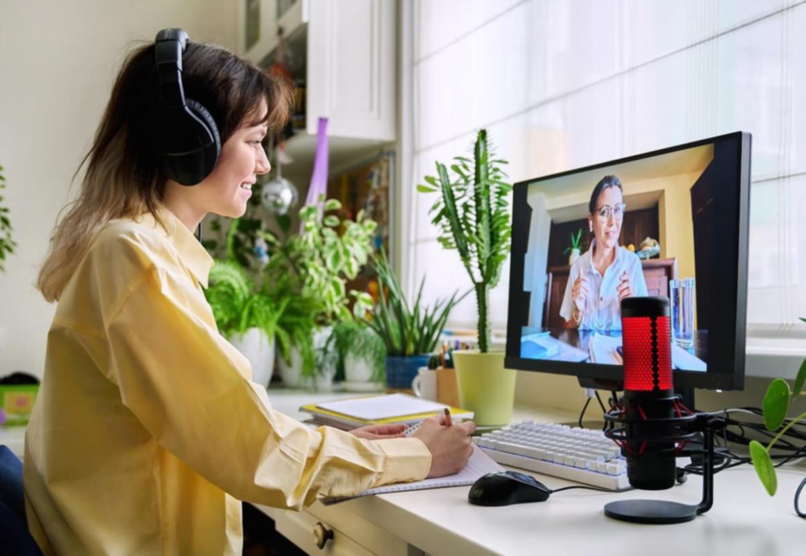 Teilnehmer in einer Geschäftsschulung